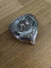 Schmuckschatulle silber herz gebraucht kaufen  Frankenthal