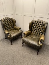 Pair vintage green for sale  CLEETHORPES