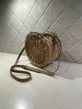 Wicker bag used for sale  PURFLEET-ON-THAMES