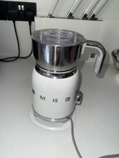 Smeg Espumador de Leche Batidora Blanco Perfecto Estado de Funcionamiento  segunda mano  Embacar hacia Mexico