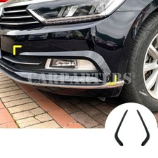Usado, Para VW Passat B8 preto para-choque dianteiro spoiler farol de neblina acabamento da tampa 2016-2019 comprar usado  Enviando para Brazil
