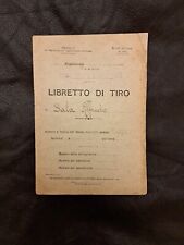 Libretto tiro con usato  Rivoli