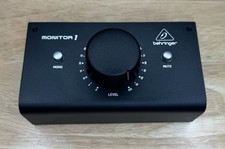 Behringer MONITOR1 Premium monitor estéreo passivo e controlador de volume, preto comprar usado  Enviando para Brazil
