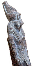 12" dios egipcio Horus halcón - estatua de piedra maciza de granito de lujo... comprar usado 12" dios egipcio Horus halcón - estatua de piedra maciza de granito de lujo... comprar usado  Enviando para Brazil