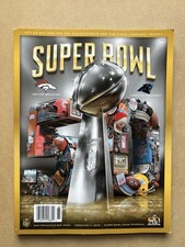 Super bowl programme for sale  BEDFORD