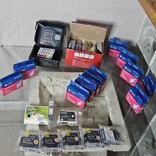32 Cartuchos de Jato de Tinta COMPUTADOR Cores Preto Diversos Super Dimensionados Lote Teste de Revenda, usado comprar usado  Enviando para Brazil