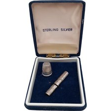 Sterling silver thimble for sale  UK