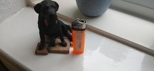 Black labrador figurine for sale  MANCHESTER