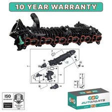 11617811909 COLETOR DE ADMISSÃO DE ENTRADA N57N, M57 PARA BMW X5 F15, F85, X6 F16, F86 comprar usado  Enviando para Brazil