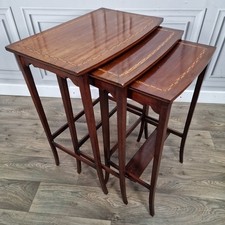 Antique edwardian mahogany for sale  SPILSBY