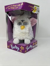 Furby white gray for sale  Hammonton