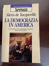 Tocqueville democrazia in usato  Roma