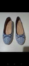 Ballerine blu lurex usato  Barletta