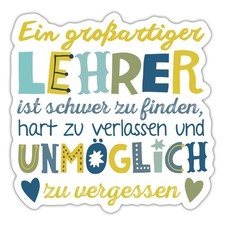 Großartiger lehrer geschenk gebraucht kaufen  Leipzig
