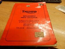 Vintage triumph parts for sale  NORTHWICH