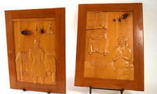 Pair hand carved for sale  Santa Fe