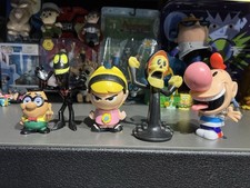 Lote 2008 Cartoon Network Grim Adventures Of Billy & Mandy boneco brinquedo McDonald’s comprar usado  Enviando para Brazil