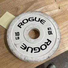 Rogue Fitness 10LB OLÍMPICO 2” PESO PLACA DE TROCA REVESTIDA DE BORRACHA ÚNICA comprar usado  Enviando para Brazil