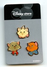 Mini conjunto de broches JDS Japão Disney The Aristocats gato gatinhos Marie Toulouse Berlioz comprar usado  Enviando para Brazil