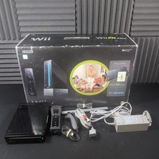 Nintendo wii black for sale  DERBY