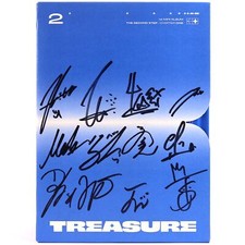 CD promocional assinado Treasure - The Second Step: Chapter One 1º mini álbum 2022 comprar usado  Enviando para Brazil