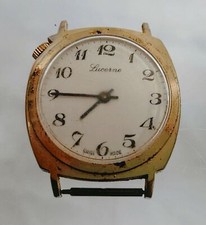 Vintage lucerne watch for sale  LONDON