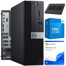 KOMPUTER STACJONARNY DELL OPTIPLEX 7060 SFF i5-8500 8GB SSD 256GB W11PRO A KL na sprzedaż  PL
