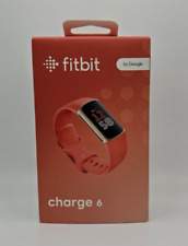 Usado, Fitbit Charge 6 Bluetooth rastreador de atividade - estojo ouro champanhe / pulseira coral comprar usado  Enviando para Brazil