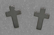 Orecchini croce argento usato  Palermo