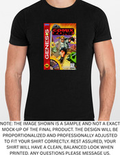 Camiseta gráfica masculina ou feminina Comix Zone Genesis NOVA comprar usado  Enviando para Brazil