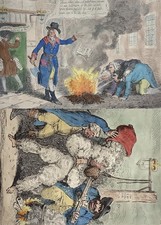 James gillray double for sale  SWAFFHAM