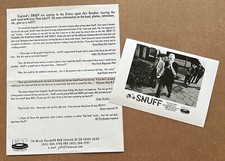 Snuff rare promo for sale  Rockville