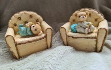 Pair cute teddies for sale  BUDE