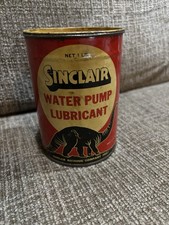 Bomba de água vintage Sinclair dinossauro óleo gás lata lubrificante publicidade comprar usado Bomba de água vintage Sinclair dinossauro óleo gás lata lubrificante publicidade comprar usado  Enviando para Brazil