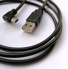 Mini USB B 5 pinos macho ângulo direito e esquerdo 90 graus para dados USB e carregador 2m-3m comprar usado  Enviando para Brazil
