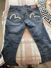 Evisu denim jeans d'occasion  Expédié en Belgium