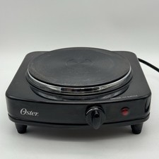 Fogão de mesa Oster sólido queimador único 900W modelo CKSTSB100-B temperatura ajustável comprar usado  Enviando para Brazil