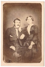 Portrait couple daguerreotype d'occasion  Paris XV