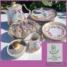 Teeservice personen graf gebraucht kaufen  Schneeberg