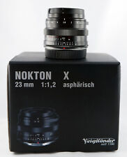 Voigtländer nokton 23mm gebraucht kaufen  Heppenheim (Bergstraße)