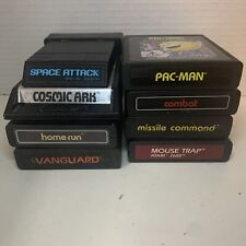 Usado, Lote de 8 cartuchos de videogame ATARI 2600 - PAC-Man, Missile Command - Não testado comprar usado  Enviando para Brazil