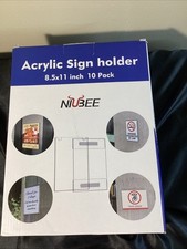Niubee acrylic sign for sale  Bourbonnais