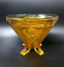 Amber glass vase for sale  HARWICH
