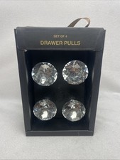 Crystal drawer pulls for sale  WOKING