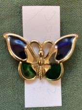 Modeschmuck brosche schmetterl gebraucht kaufen  Battenberg, Kindenheim, Obersülzen