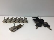 Conjunto de 7X fechaduras de vitrine + chaves, usado comprar usado  Enviando para Brazil