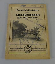 Teilekatalog ersatzteilliste s gebraucht kaufen  Jever
