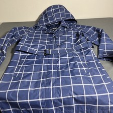 Casaco de chuva longo Lands End janela mar profundo feminino impermeável isolado tamanho pequeno comprar usado  Enviando para Brazil