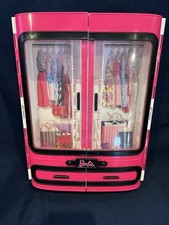 Mattel rosa quente Barbie guarda-roupa roupas armário fashionista estojo de transporte 2015 comprar usado  Enviando para Brazil