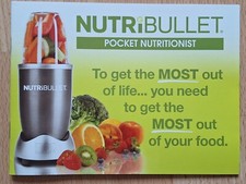 Nutribullet nutrition extracto for sale  PERTH